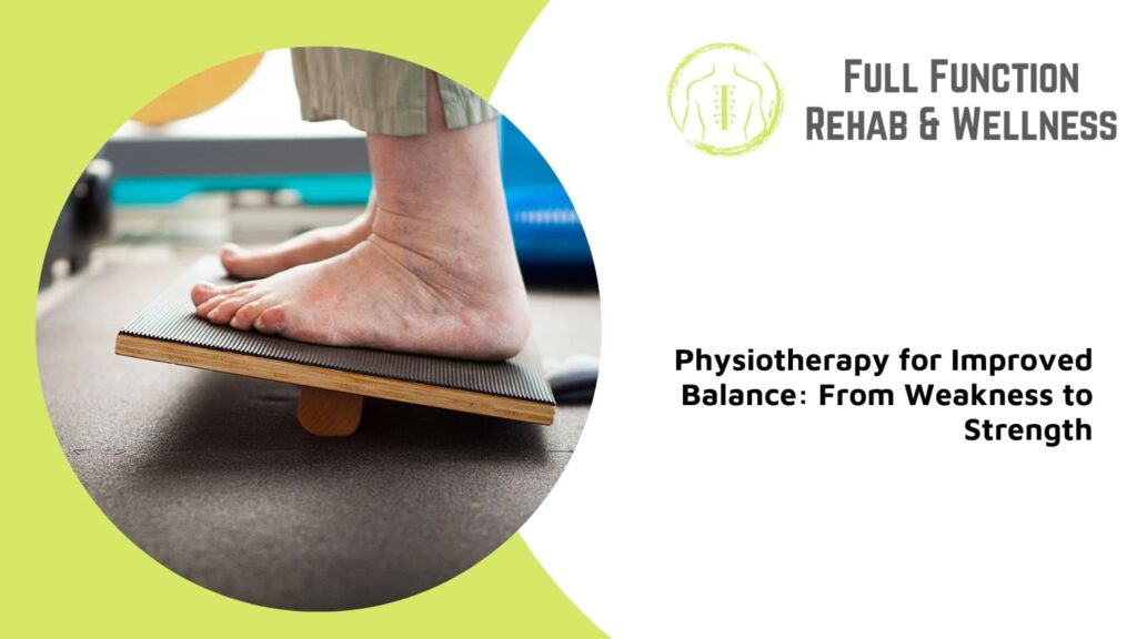 improving balance with physiotherapy woodbridge