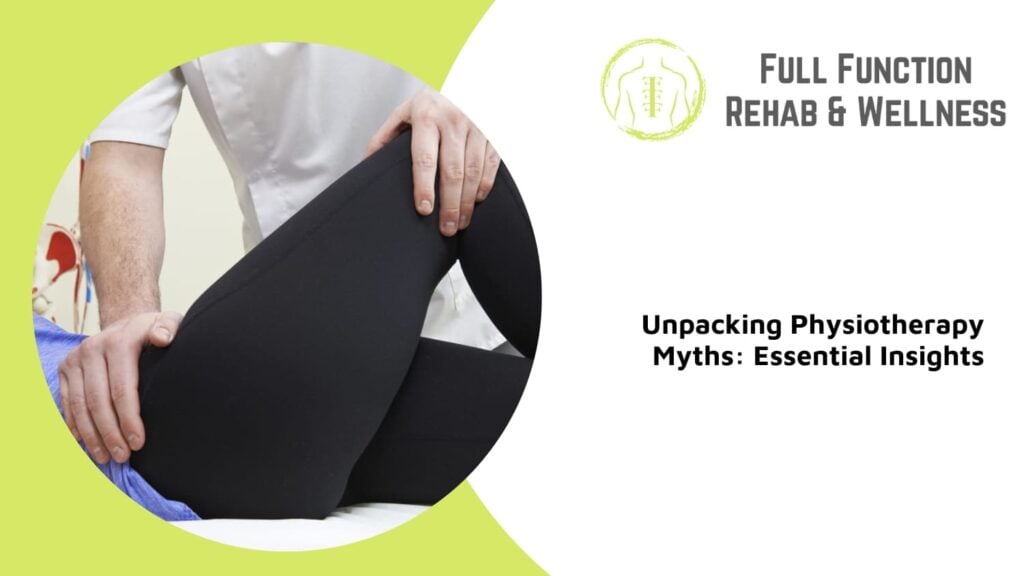 myths about physiotherapy woodbridge