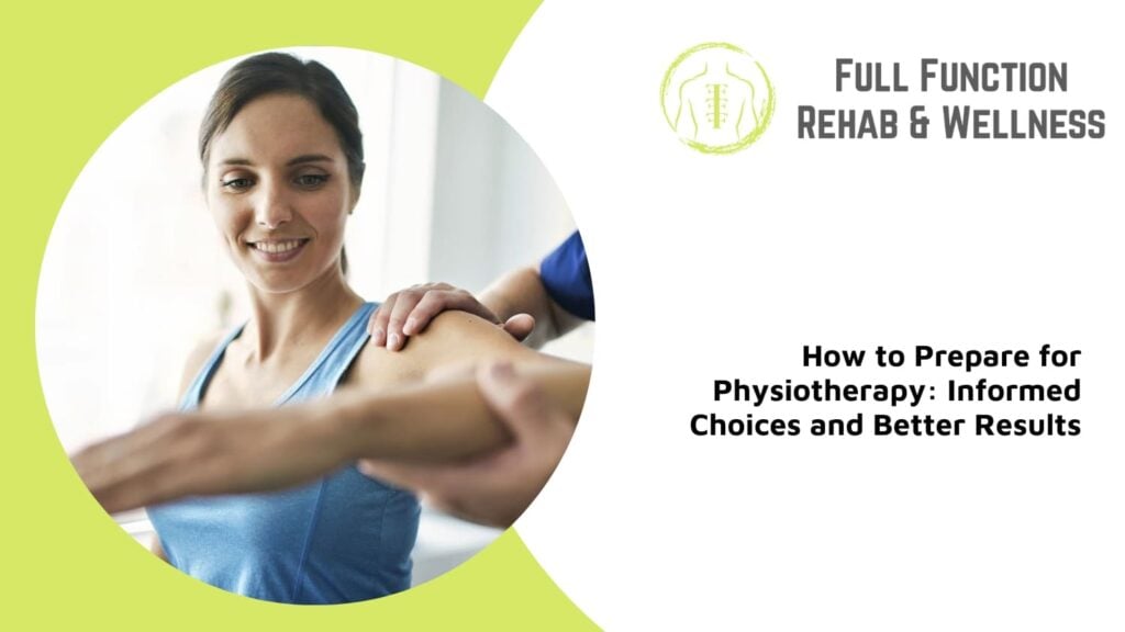preparing for physiotherapy woodbridge
