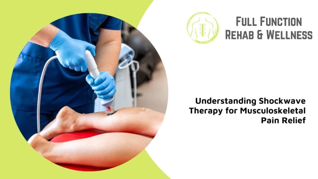 shockwave therapy for pain relief woodbridge