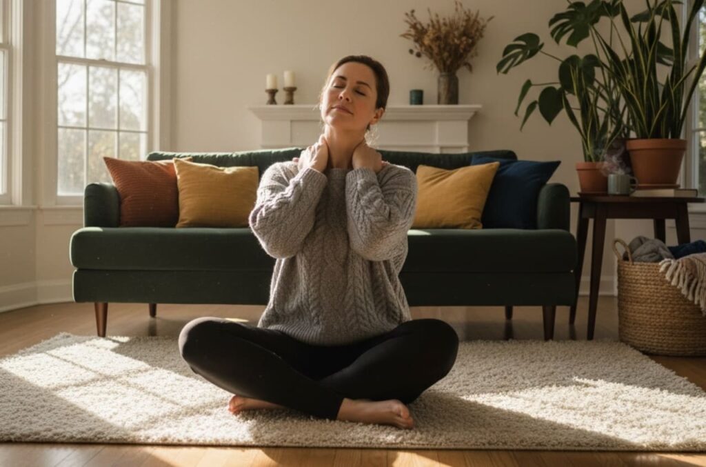 targeted massage techniques pressure receptors nervous system calm anxiety woodbridge