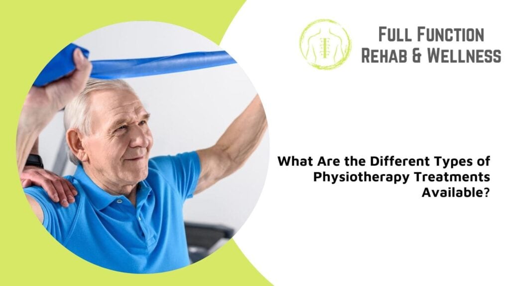 what are the different types of physiotherapy treatments